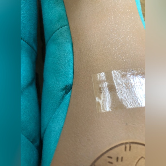 WOMENS FAUX SUEDE PLATFORM HIGH HEEL PUMPS SIZE: 9.0 - Picture 8 of 10